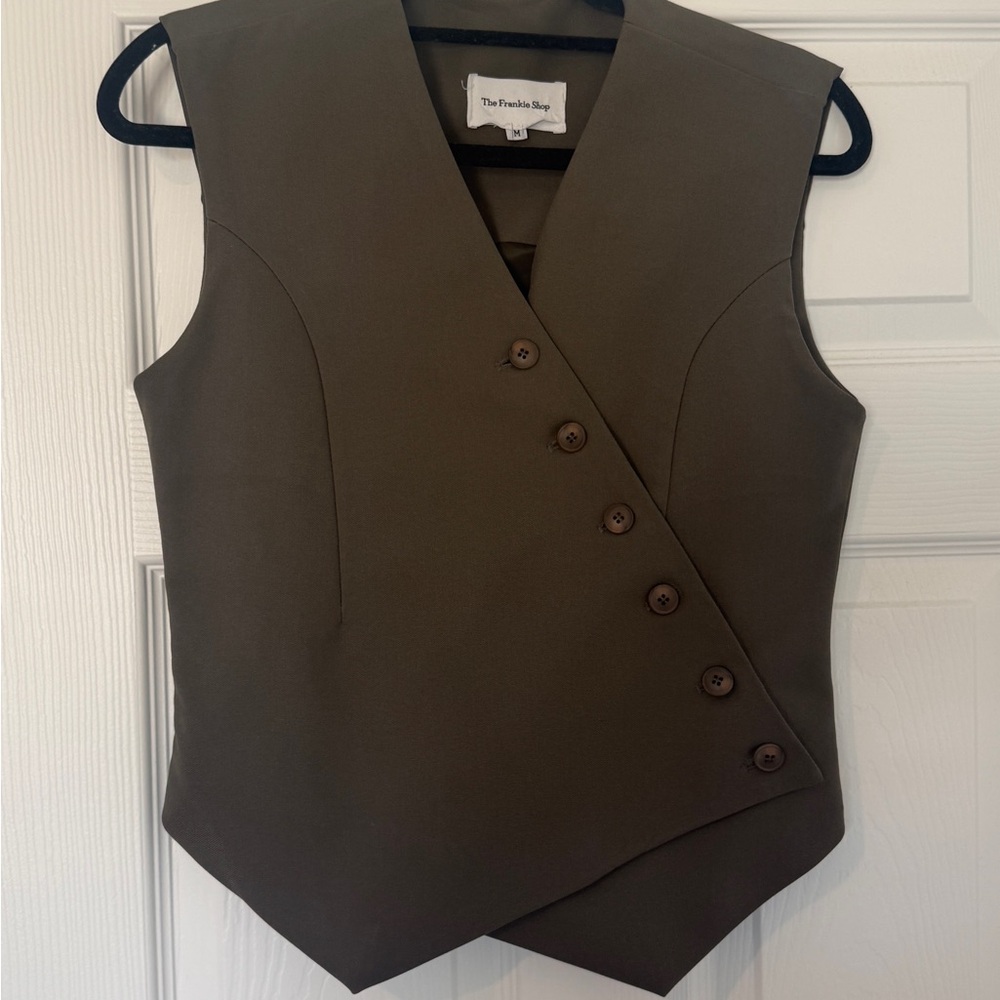 The Frankie Shop Khaki Vest